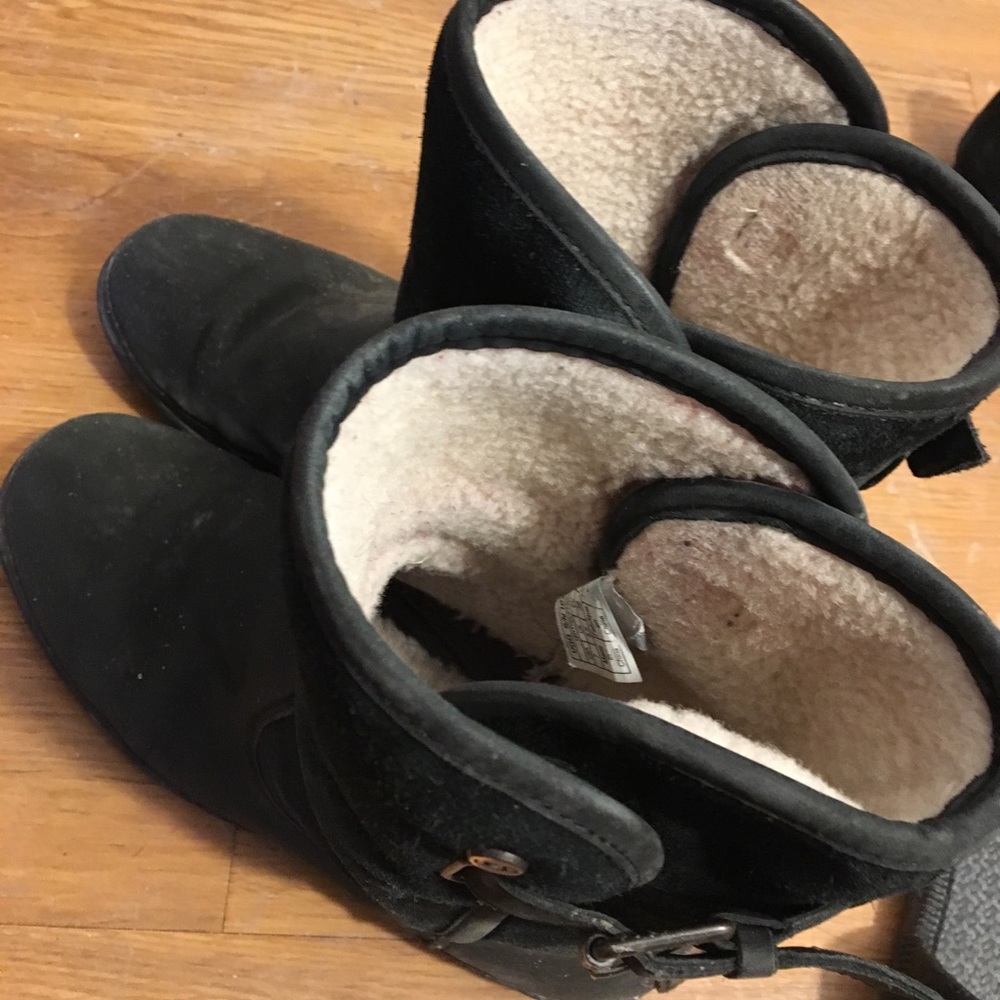 UGG waterproof sheepskin booties